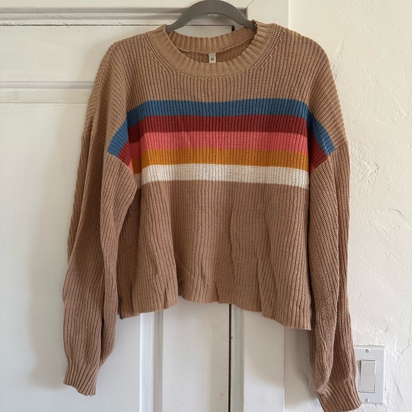 Striped Knit Sweater - Picture 1 of 1